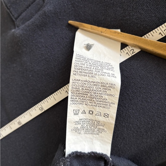 Original Penguin Navy Blue Polo Shirt see measurements - Picture 6 of 7